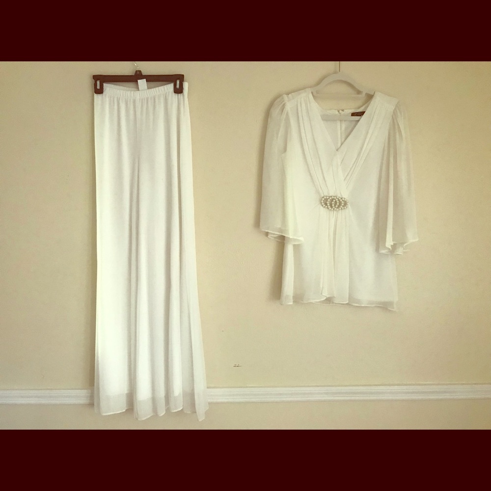 Slacks and blouse